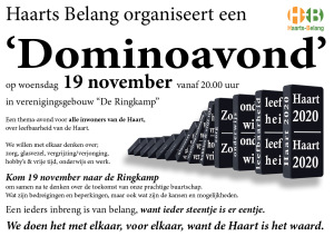 Domino-avond 19 november